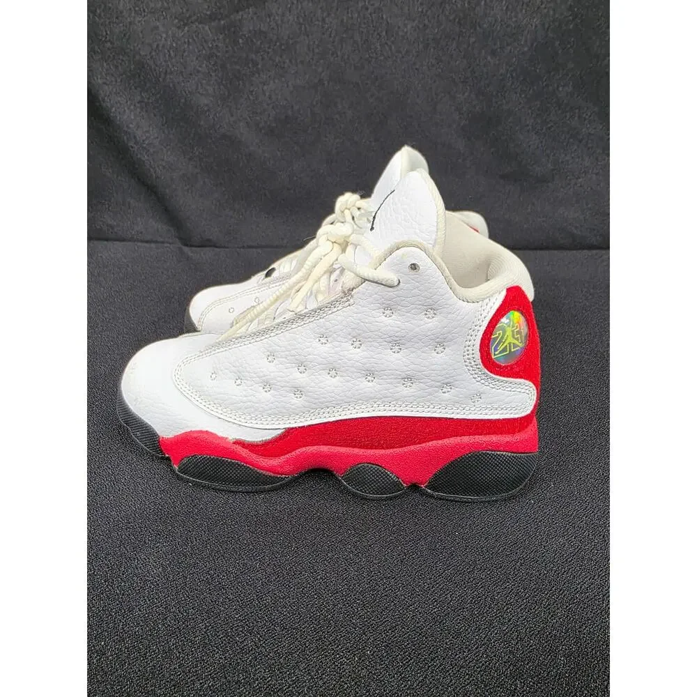 Nike Air Jordan 13 Retro OG Chicago 2026 Little Kids 13C White Red Black